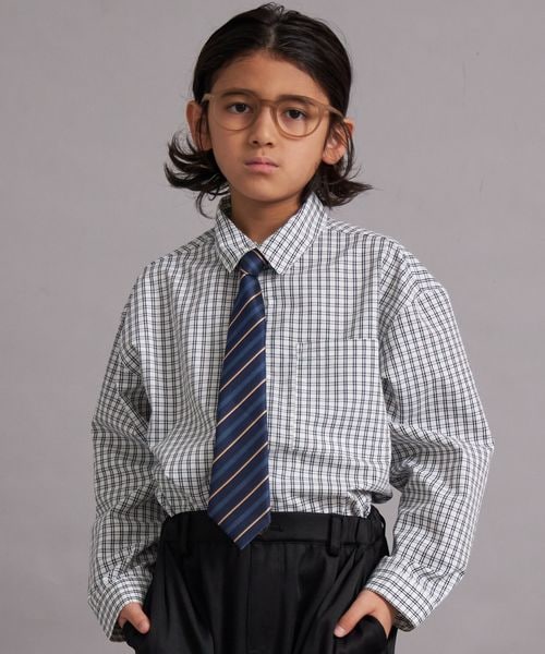 페어마논 키즈 셔츠 일본 PAIRMANON STREET 포멀 레귤러 컬러 남방 2컬러