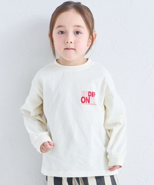 페어마논 키즈 티셔츠 일본 PAIRMANON 어소트 백 로고 긴팔티 3컬러