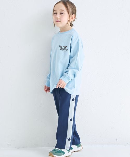 페어마논 키즈 티셔츠 일본 PAIRMANON 어소트 백 로고 긴팔티 3컬러