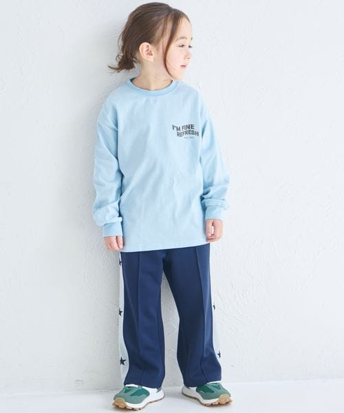 페어마논 키즈 티셔츠 일본 PAIRMANON 어소트 백 로고 긴팔티 3컬러