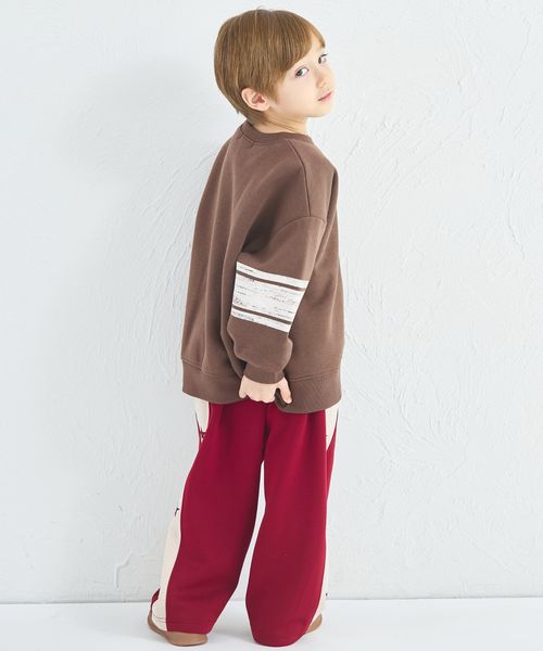 페어마논 키즈 티셔츠 일본 pairmanon 아동복 기모 패치 라인 맨투맨 3컬러