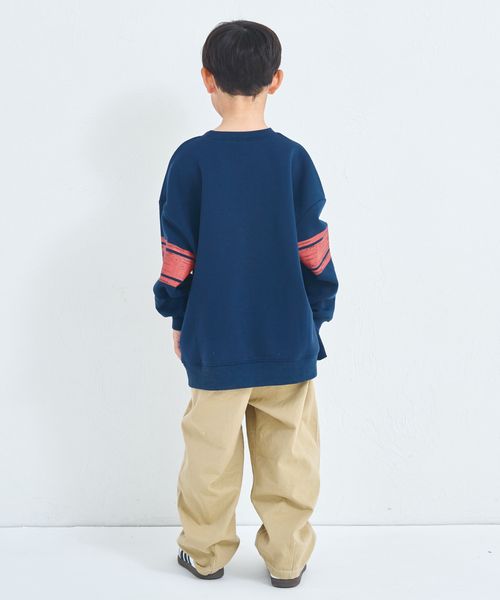 페어마논 키즈 티셔츠 일본 pairmanon 아동복 기모 패치 라인 맨투맨 3컬러