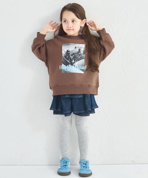 페어마논 키즈 티셔츠 일본 pairmanon 아동복 애니멀 포토 맨투맨 4컬러