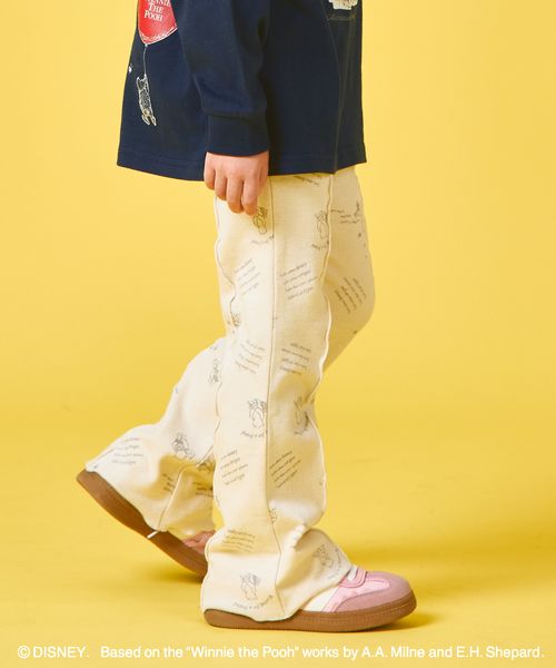 페어마논 키즈 바지 일본 PAIRMANON 디즈니 곰돌이 푸 레깅스 팬츠 2컬러