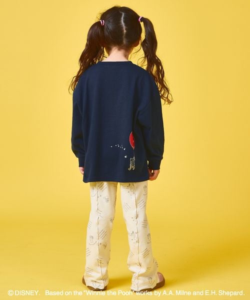 페어마논 키즈 바지 일본 PAIRMANON 디즈니 곰돌이 푸 레깅스 팬츠 2컬러