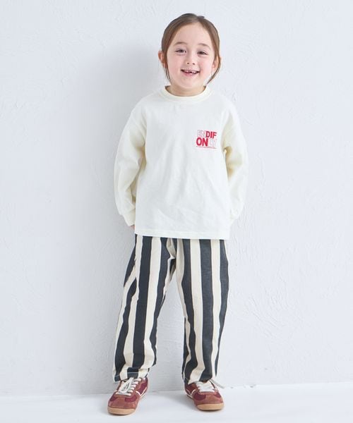 페어마논 키즈 바지 일본 pairmanon 아동복 스트라이프 라쿠친 쉐프 팬츠 4컬러