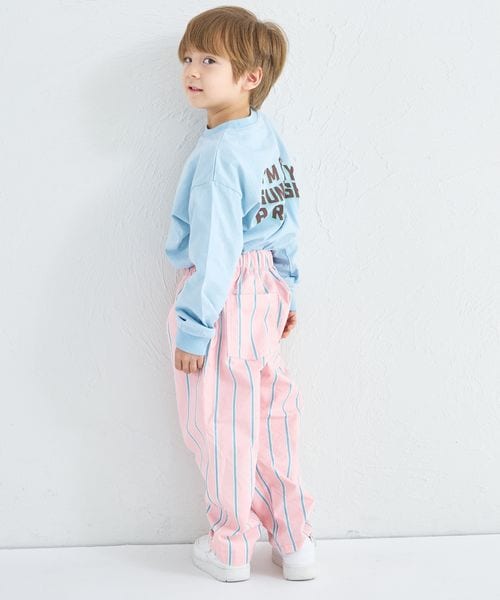 페어마논 키즈 바지 일본 pairmanon 아동복 스트라이프 라쿠친 쉐프 팬츠 4컬러