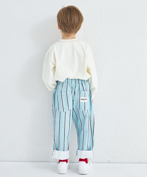 페어마논 키즈 바지 일본 pairmanon 아동복 스트라이프 라쿠친 쉐프 팬츠 4컬러