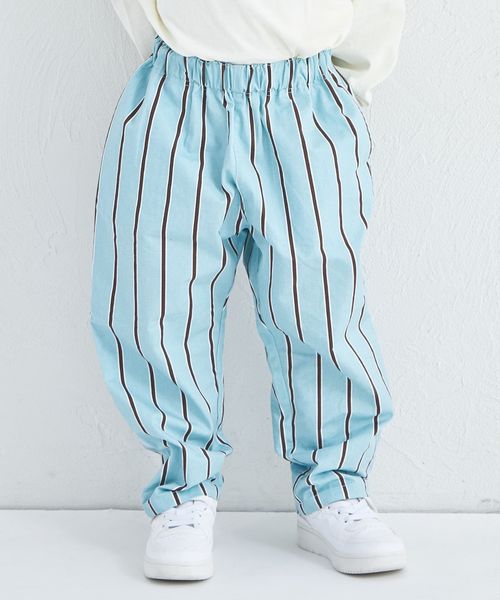 페어마논 키즈 바지 일본 pairmanon 아동복 스트라이프 라쿠친 쉐프 팬츠 4컬러