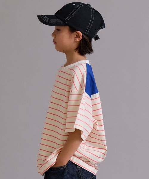 페어마논 티셔츠 일본 PAIRMANON 넘버링 스트라이프 반팔티 4컬러