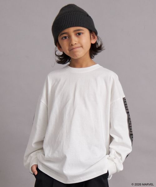 페어마논 키즈 티셔츠 일본 PAIRMANON STREET 긴팔티 마블 백프린트 4컬러