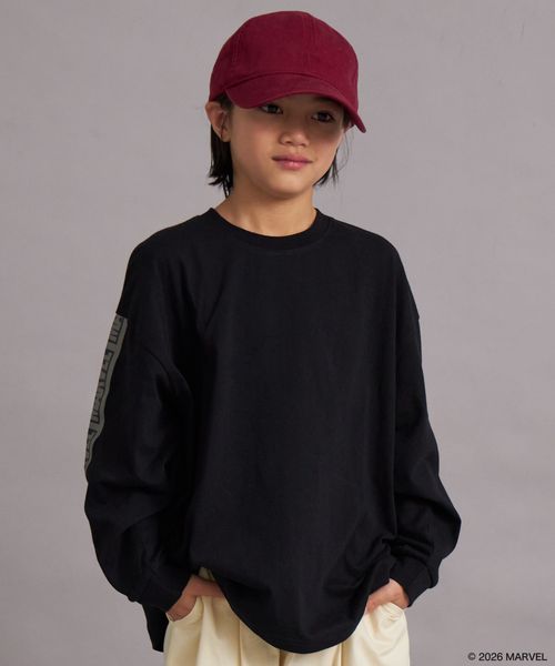 페어마논 키즈 티셔츠 일본 PAIRMANON STREET 긴팔티 마블 백프린트 4컬러