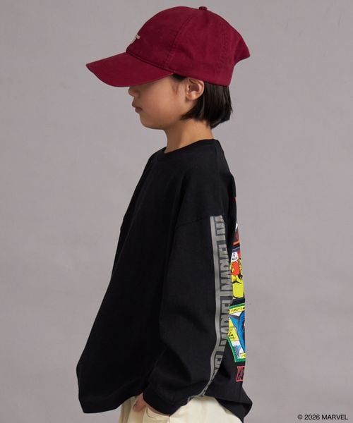 페어마논 키즈 티셔츠 일본 PAIRMANON STREET 긴팔티 마블 백프린트 4컬러