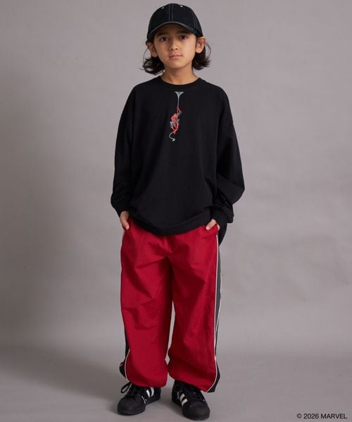 페어마논 키즈 티셔츠 일본 PAIRMANON STREET 긴팔티 마블 백프린트 4컬러