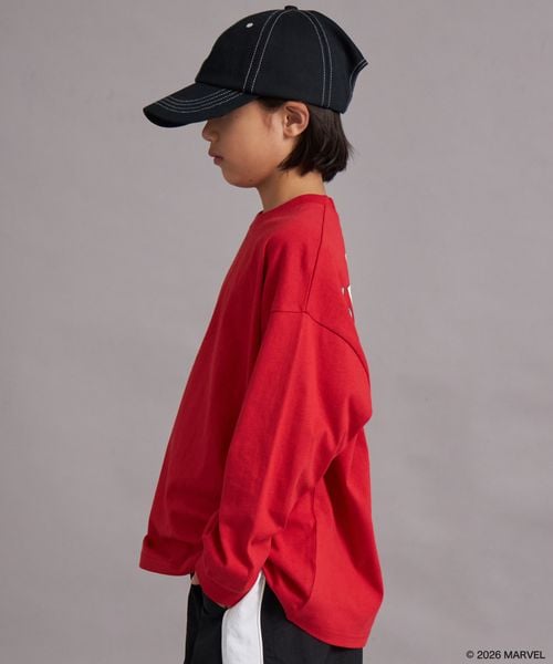 페어마논 키즈 티셔츠 일본 PAIRMANON STREET 긴팔티 마블 백프린트 4컬러