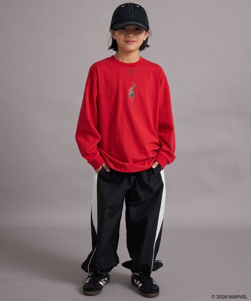 페어마논 키즈 티셔츠 일본 PAIRMANON STREET 긴팔티 마블 백프린트 4컬러