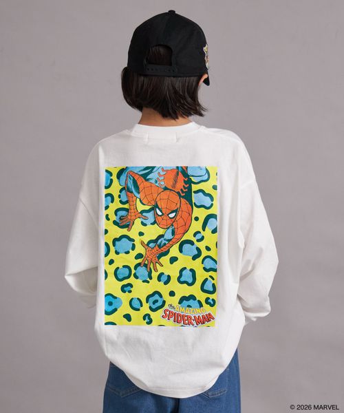 페어마논 키즈 티셔츠 일본 PAIRMANON STREET 긴팔티 자수 마블 백프린트 4컬러