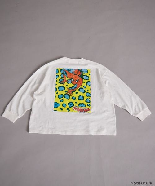 페어마논 키즈 티셔츠 일본 PAIRMANON STREET 긴팔티 자수 마블 백프린트 4컬러