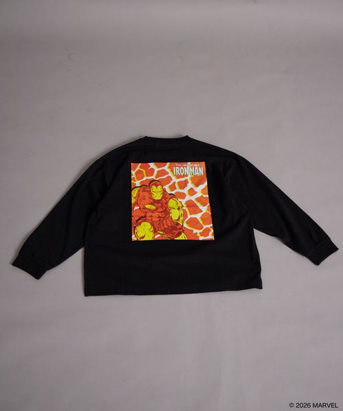 페어마논 키즈 티셔츠 일본 PAIRMANON STREET 긴팔티 자수 마블 백프린트 4컬러