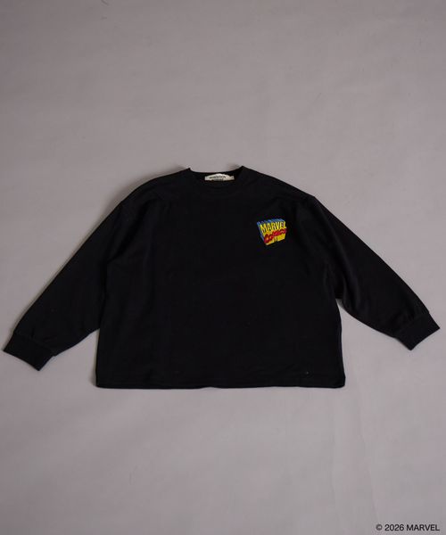 페어마논 키즈 티셔츠 일본 PAIRMANON STREET 긴팔티 자수 마블 백프린트 4컬러