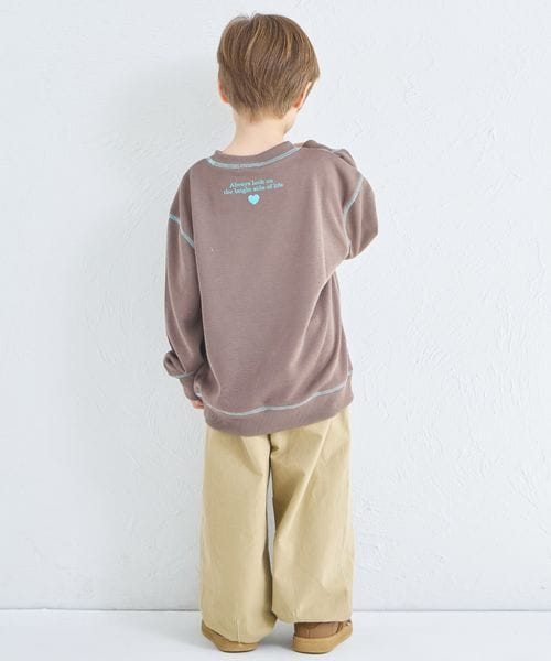 페어마논 키즈 티셔츠 일본 pairmanon 아동복 마이니치 스웨트 스티치 자수 맨투맨 3컬러