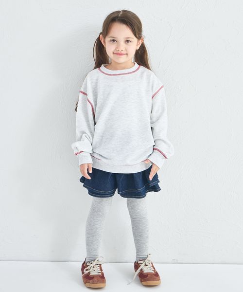 페어마논 키즈 티셔츠 일본 pairmanon 아동복 마이니치 스웨트 스티치 자수 맨투맨 3컬러