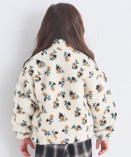 페어마논 키즈 자켓 일본 pairmanon 아동복 후리스 플라워 보아 플리스 2컬러