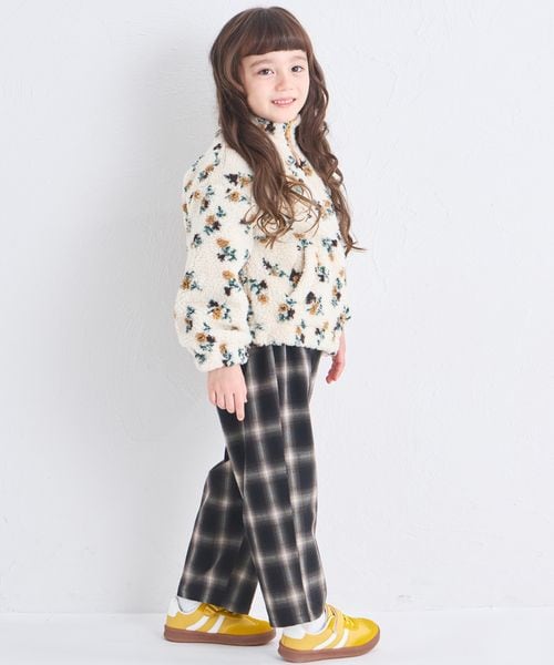 페어마논 키즈 자켓 일본 pairmanon 아동복 후리스 플라워 보아 플리스 2컬러