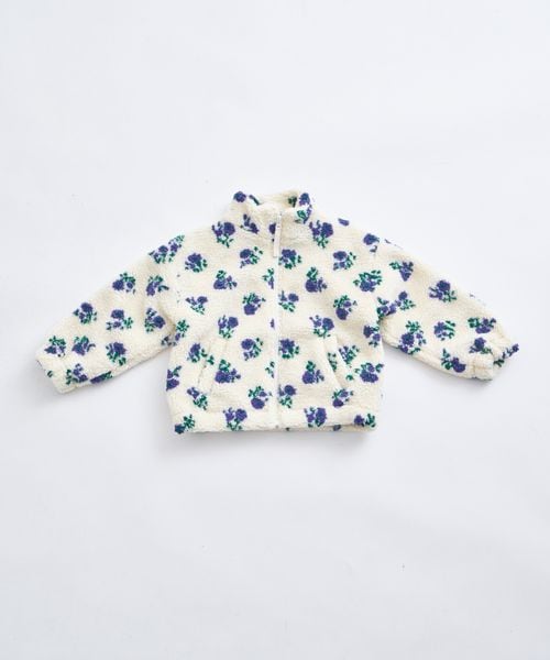 페어마논 키즈 자켓 일본 pairmanon 아동복 후리스 플라워 보아 플리스 2컬러