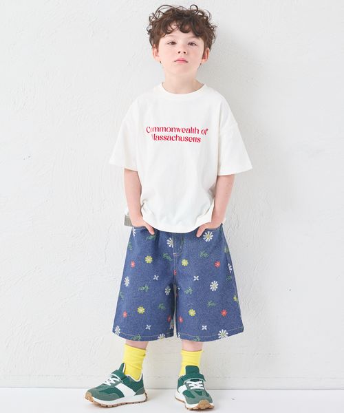 페어마논 키즈 티셔츠 일본 PAIRMANON 반팔티 뉴스 페이퍼 프린트 3컬러