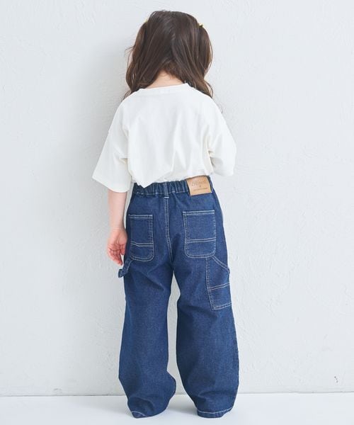 페어마논 키즈 바지 일본 PAIR MANON 더블 니 데님 청바지 팬츠 3컬러