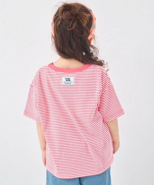 페어마논 키즈 티셔츠 일본 PAIR MANON 반팔티 스트라이프 유니섹스 3컬러
