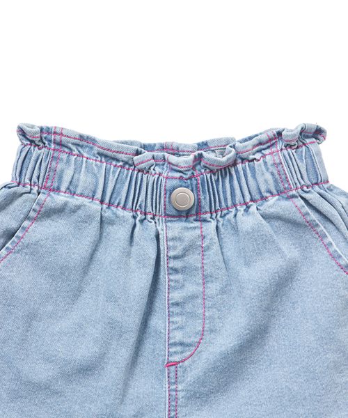 페어마논 키즈 바지 일본 Pair manon 반바지 웨스트 하프 포켓 데님 팬츠 3컬러