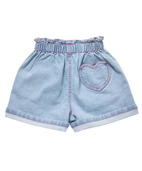 페어마논 키즈 바지 일본 Pair manon 반바지 웨스트 하프 포켓 데님 팬츠 3컬러