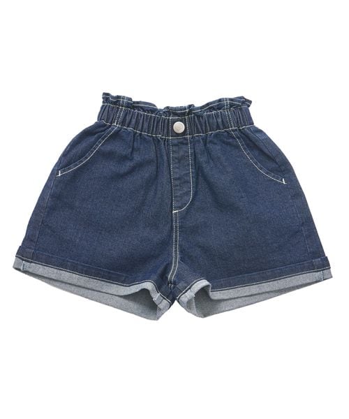 페어마논 키즈 바지 일본 Pair manon 반바지 웨스트 하프 포켓 데님 팬츠 3컬러