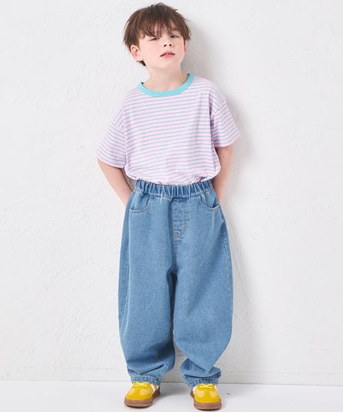 페어마논 키즈 바지 일본 PAIR MANON 커브 데님 팬츠 3컬러