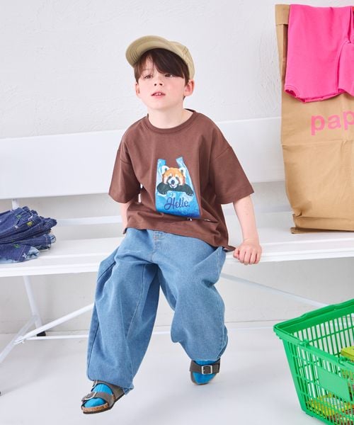 페어마논 키즈 바지 일본 PAIR MANON 커브 데님 팬츠 3컬러