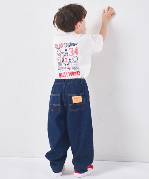 페어마논 키즈 바지 일본 PAIR MANON 커브 데님 팬츠 3컬러