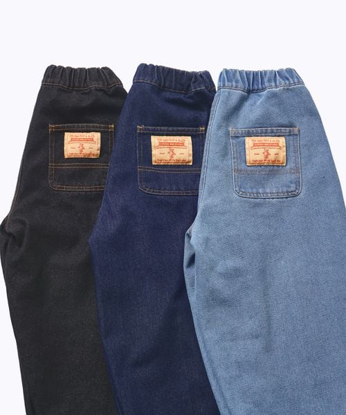 페어마논 키즈 바지 일본 PAIR MANON 커브 데님 팬츠 3컬러