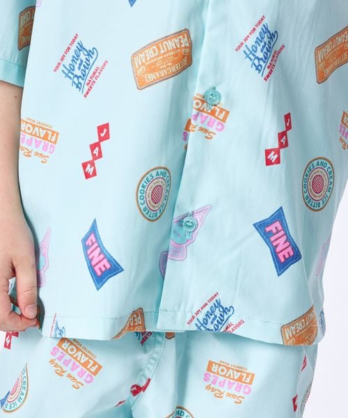 페어마논 셋업 일본 아동복 빈티지 라이크 하프 팬츠 세트 3컬러