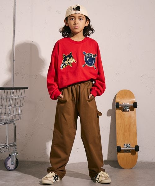 페어마논 키즈 바지 일본 PAIR MANON 페인터 워크 팬츠 8컬러