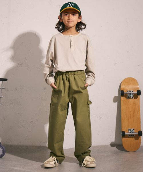 페어마논 키즈 바지 일본 PAIR MANON 페인터 워크 팬츠 8컬러