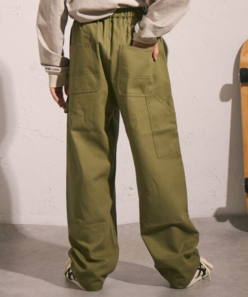 페어마논 키즈 바지 일본 PAIR MANON 페인터 워크 팬츠 8컬러