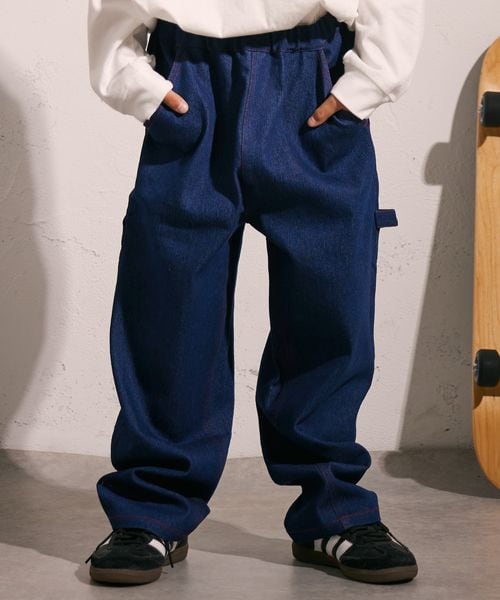 페어마논 키즈 바지 일본 PAIR MANON 페인터 워크 팬츠 8컬러