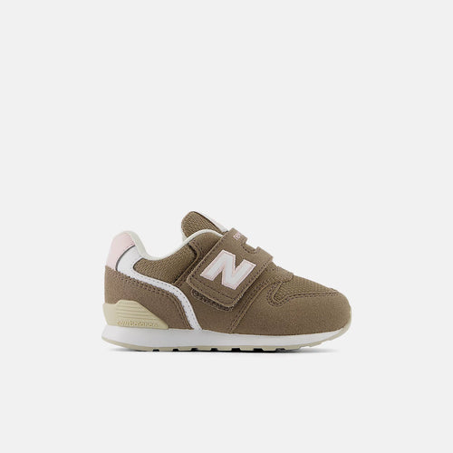 New Balance Kids Shoes Japan Baby Low Velcro Sneakers IZ996 Brown 