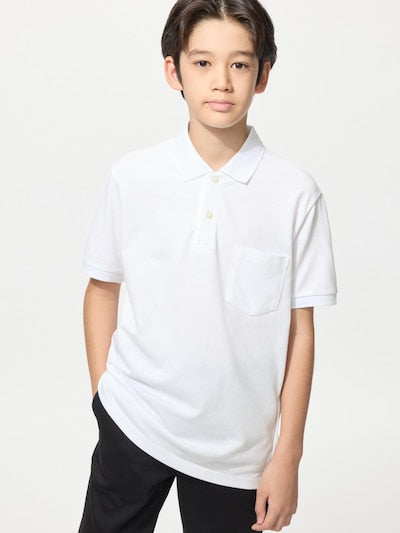 Uniqlo Kids' T-shirt, Japanese long-sleeved T-shirt, washable Milano rib sweater, 3 colors 