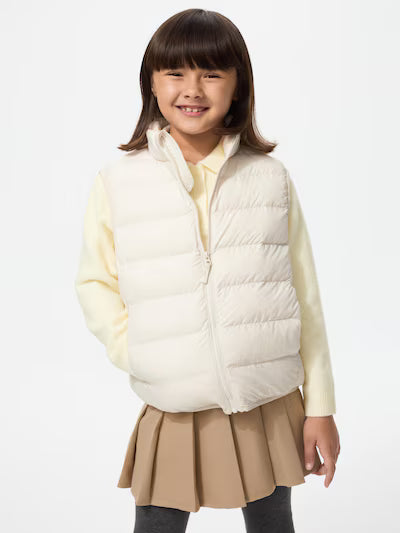 유니클로 키즈 패딩 조끼 일본 베스트 퍼프 테크 워셔블 478124 4컬러