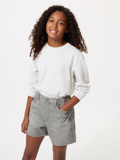 Uniqlo Kids Pants Japanese Jeans Wide Fit 4478128 4 Colors 