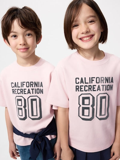 Uniqlo Kids' T-shirt, Japanese long-sleeved T-shirt, washable Milano rib sweater, 3 colors 