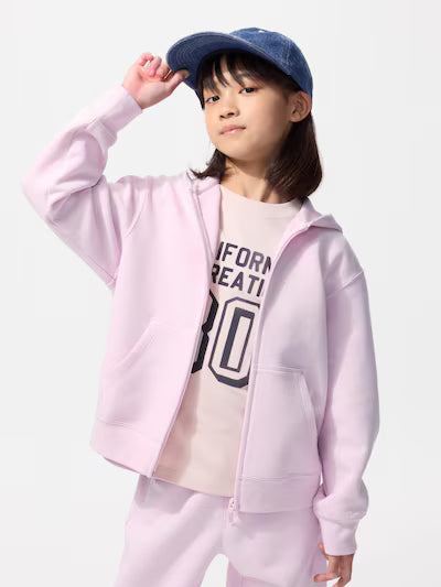 유니클로 키즈 후드집업 일본 티셔츠 드라이 스웨트 후드티 483443 4컬러